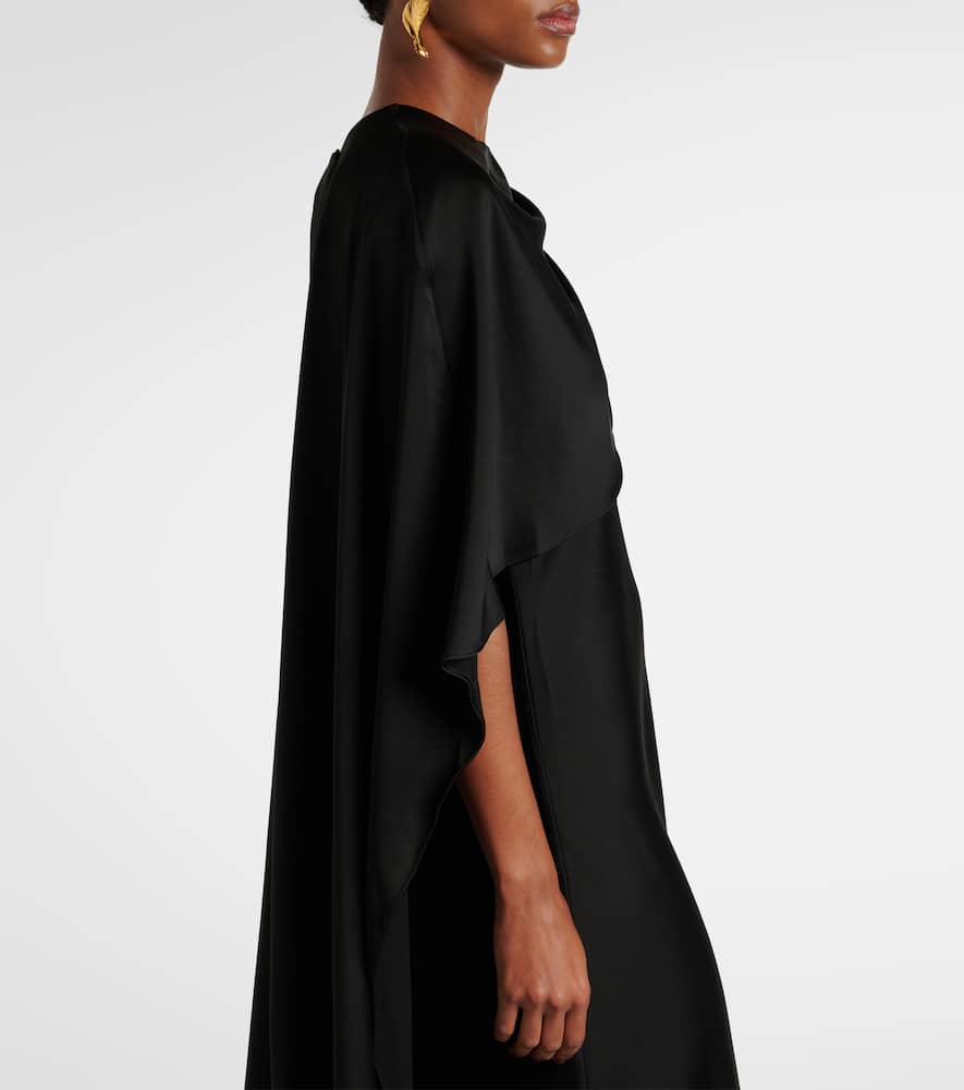 Izel satin gown