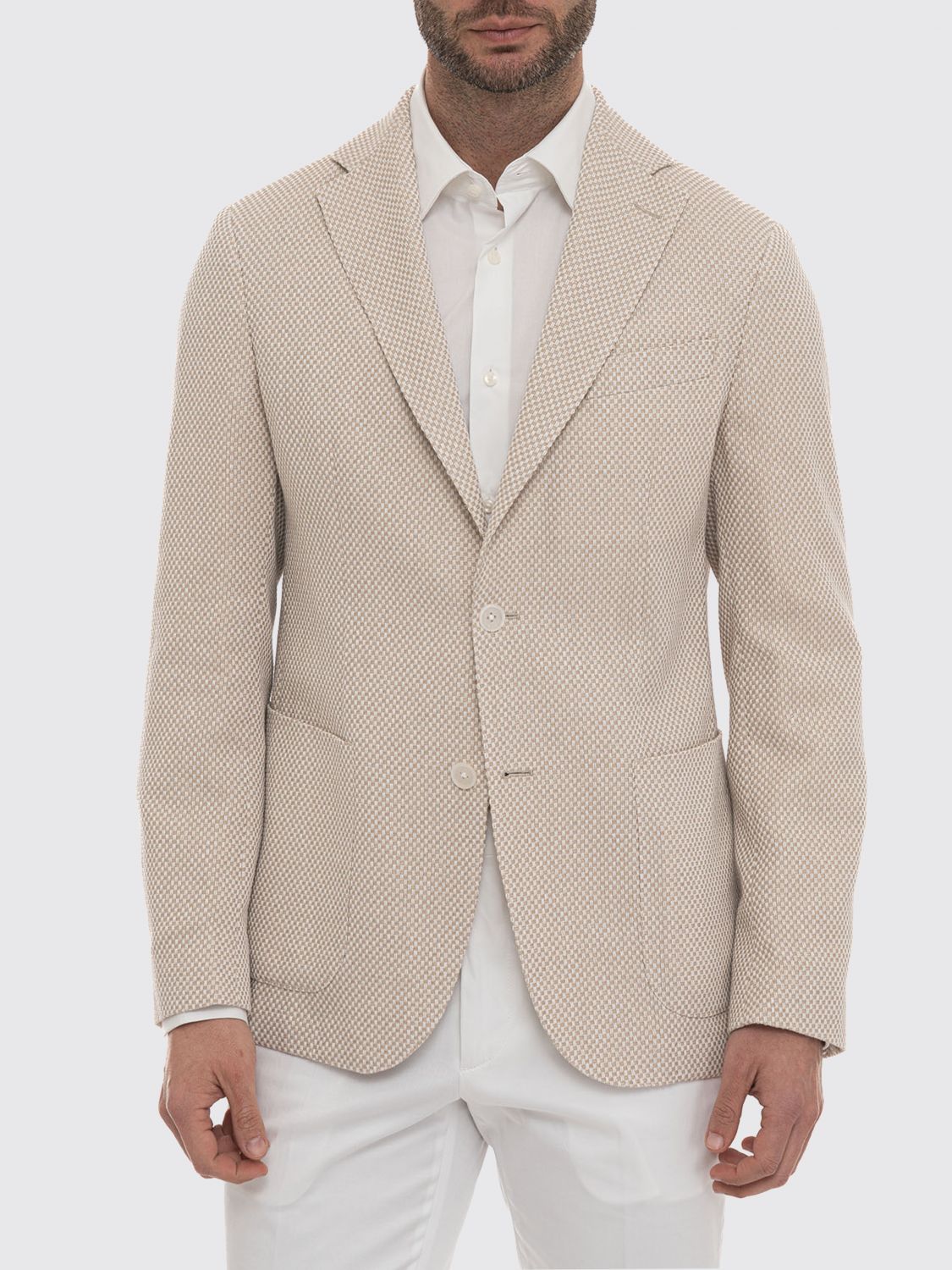 Jacket Men color Nude