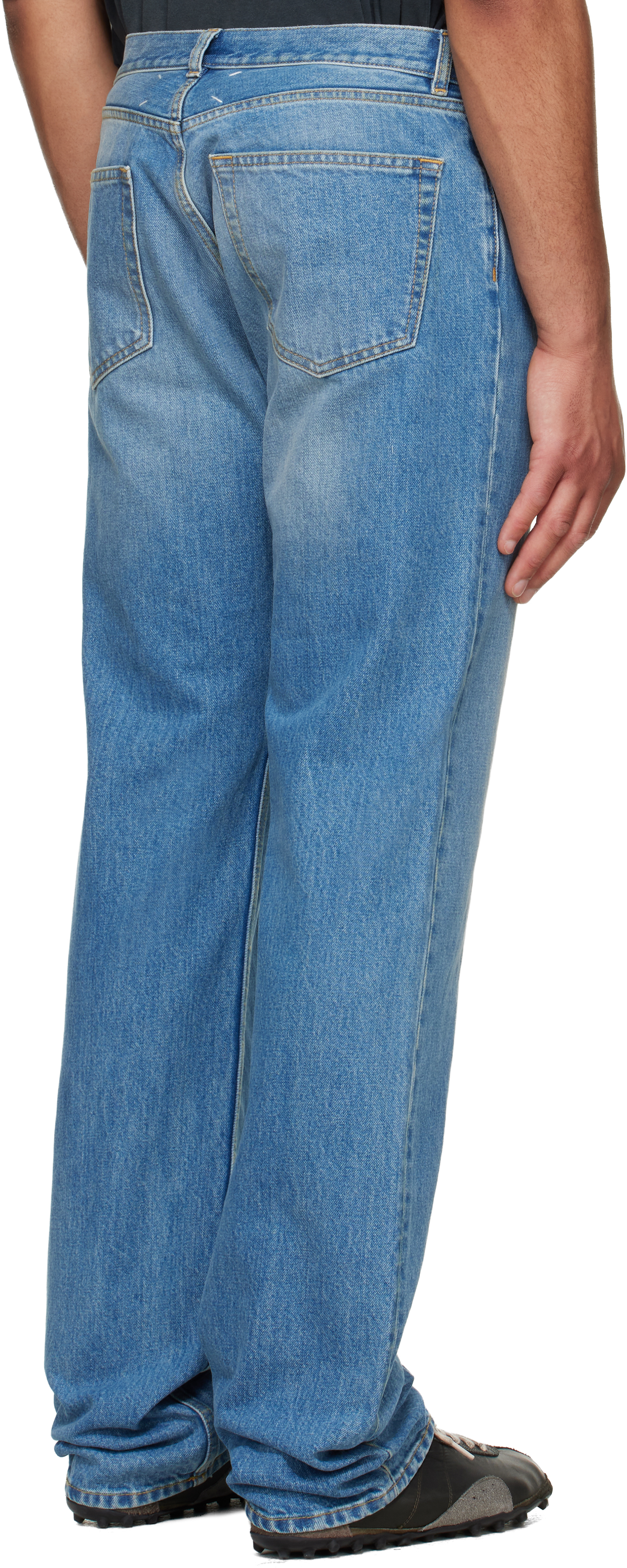 Blue 5 Pockets Jeans