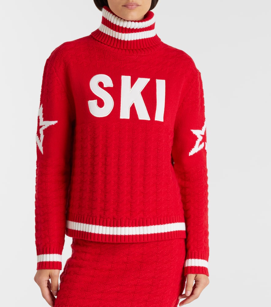 Glacier wool turtleneck sweater