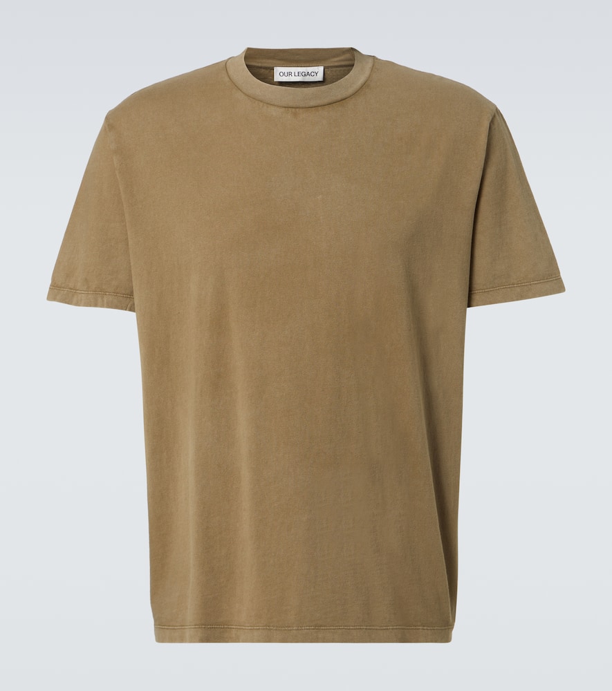 Box cotton jersey T-shirt