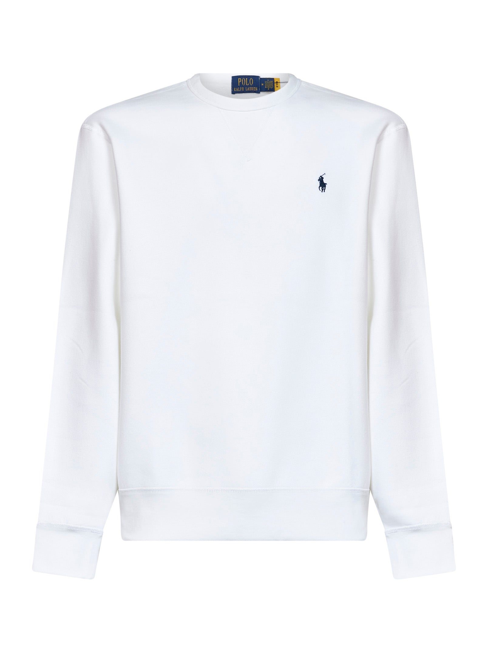 Embroidered Pony Sweatshirt — White