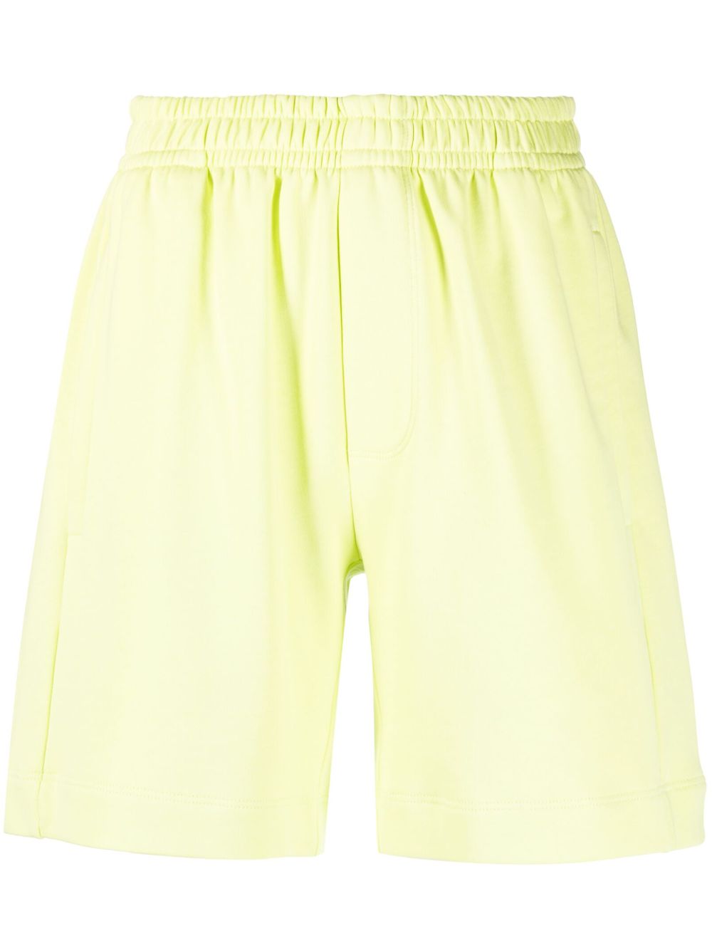 Straight-leg track shorts - Blue