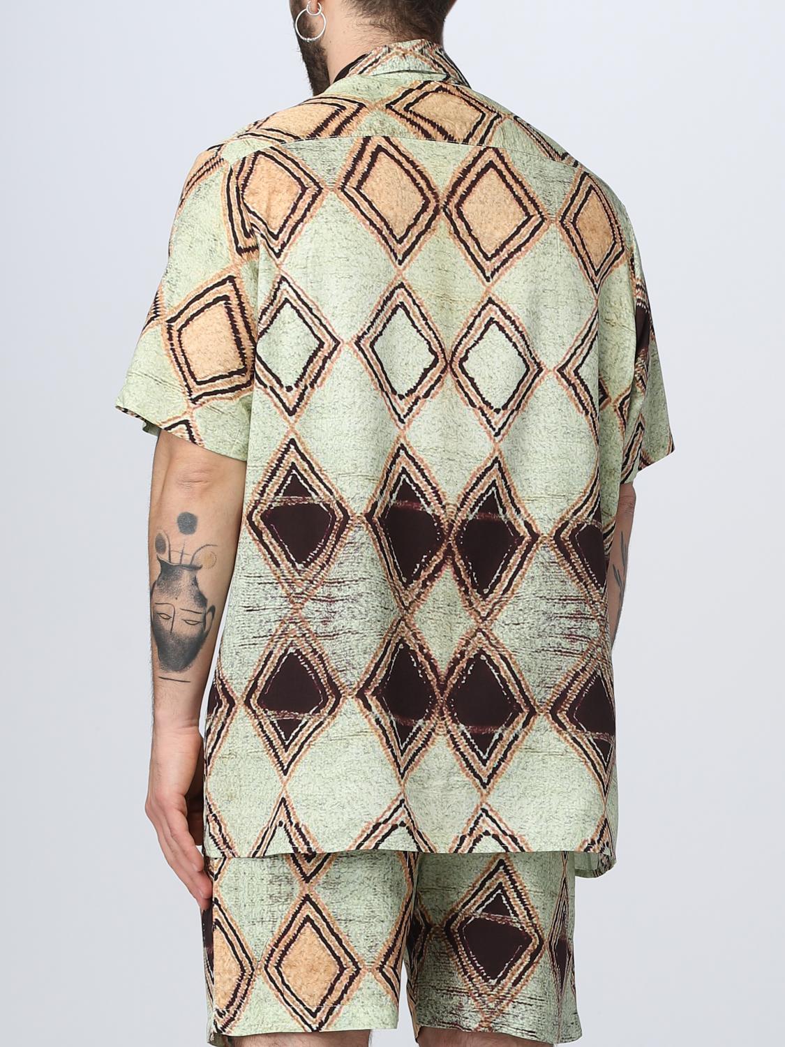 Shirt Men color Green
