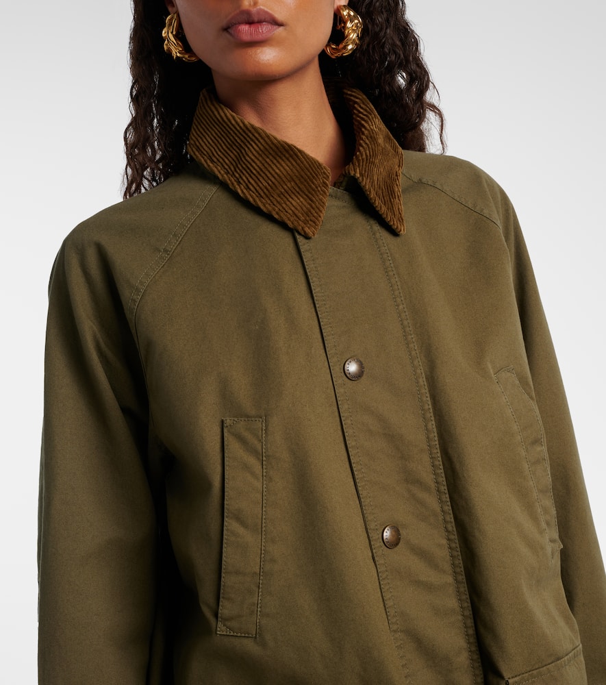Cotton twill field jacket