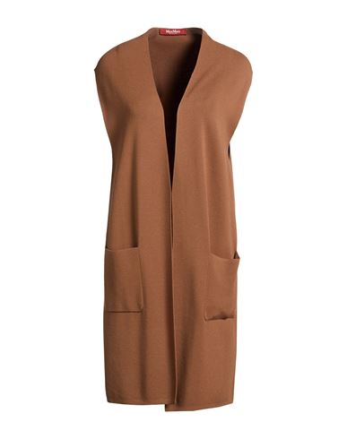 Woman Cardigan Light brown Size S Viscose, Polyester