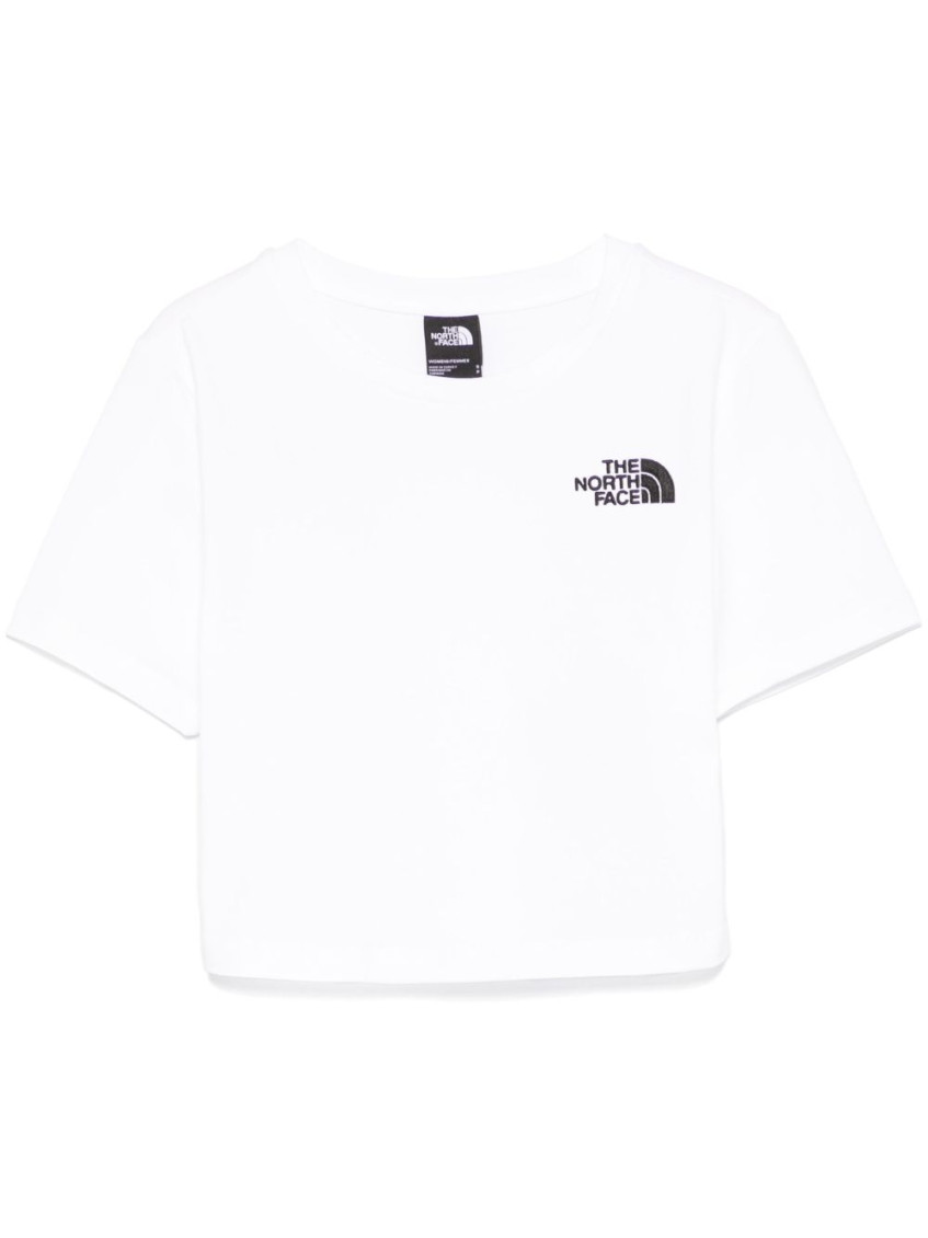 White Cropped T-shirt