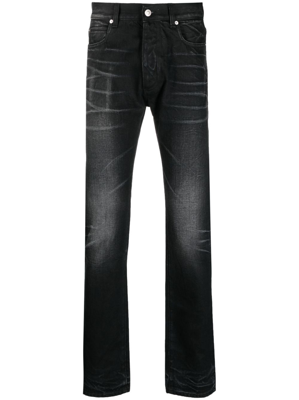 Oustin Japan slim-cut jeans - Black