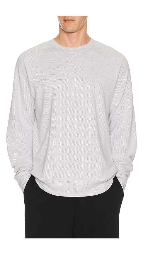 Faherty Legend Crew Neck Sweater in Grey. L. Also in M, S, XL/1X