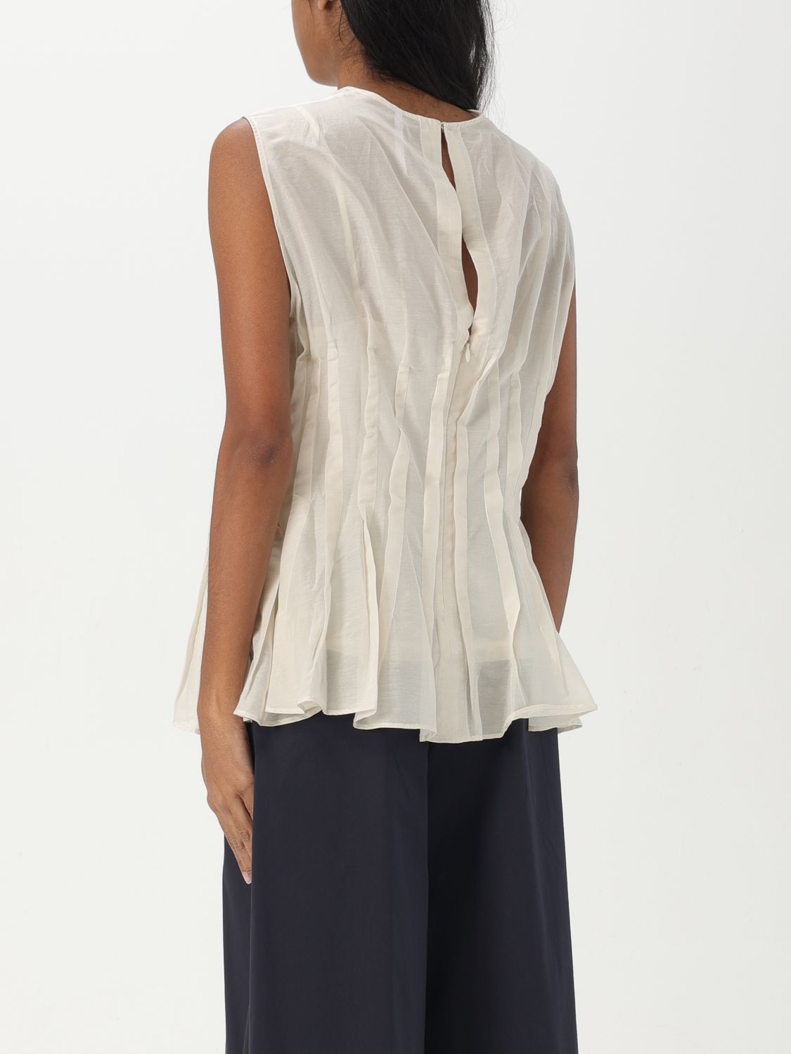 Top LIVIANA CONTI Woman color Beige
