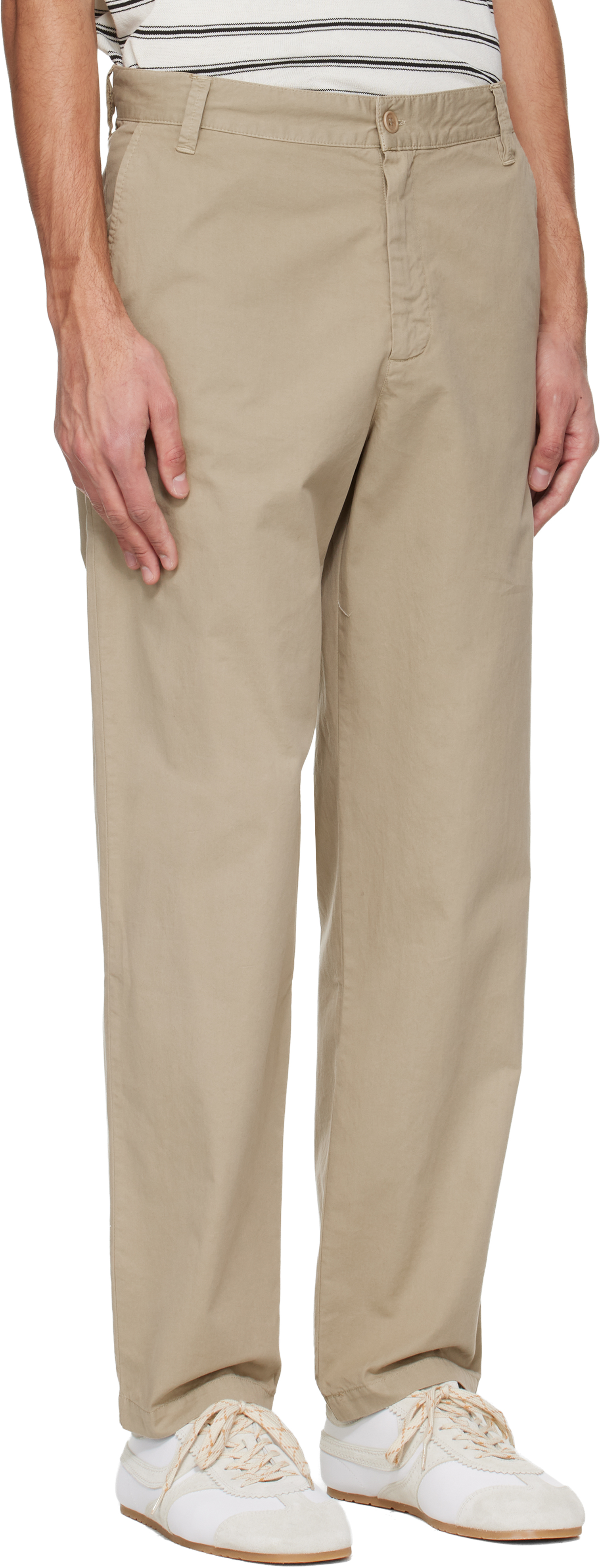 Beige Lawrence Trousers