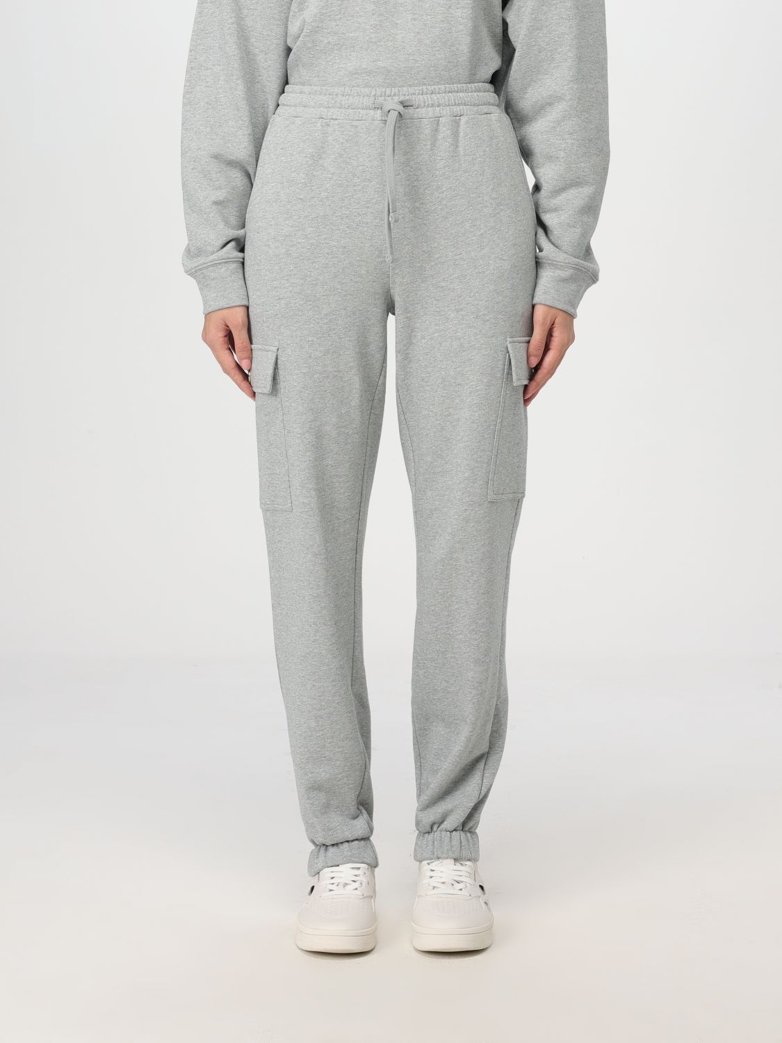 Logo-plaque track trousers - Grey