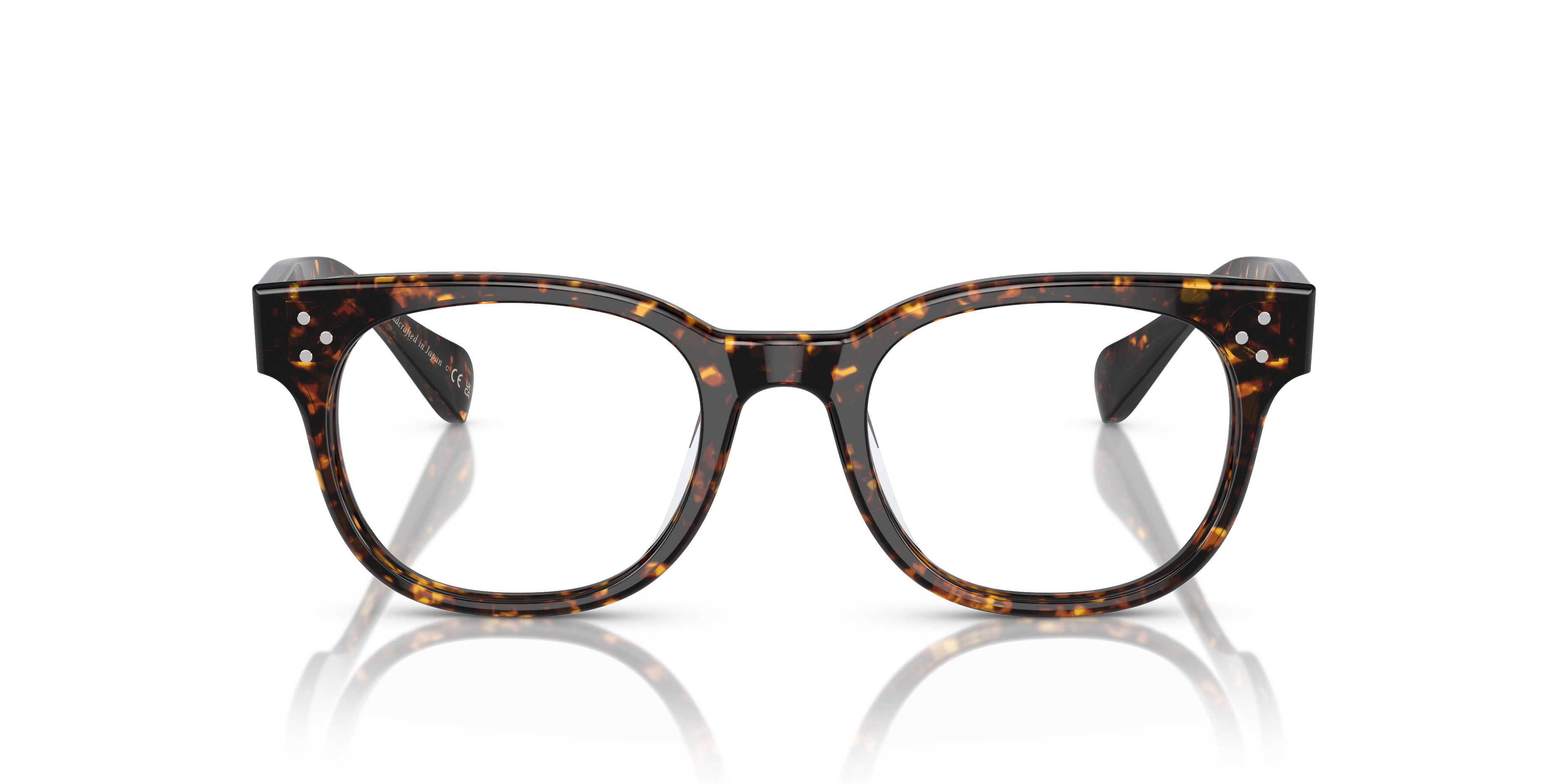 Oliver Peoples Unisex Oliver Peoples OV5545U AFTON 1741 Montature da vista Acetato Tartaruga Trasparente Squadrata Normale