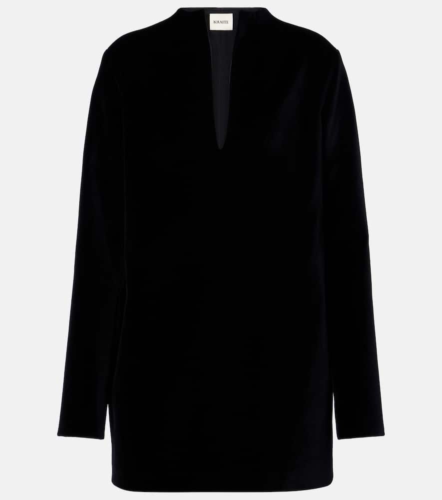 Aleena velvet minidress