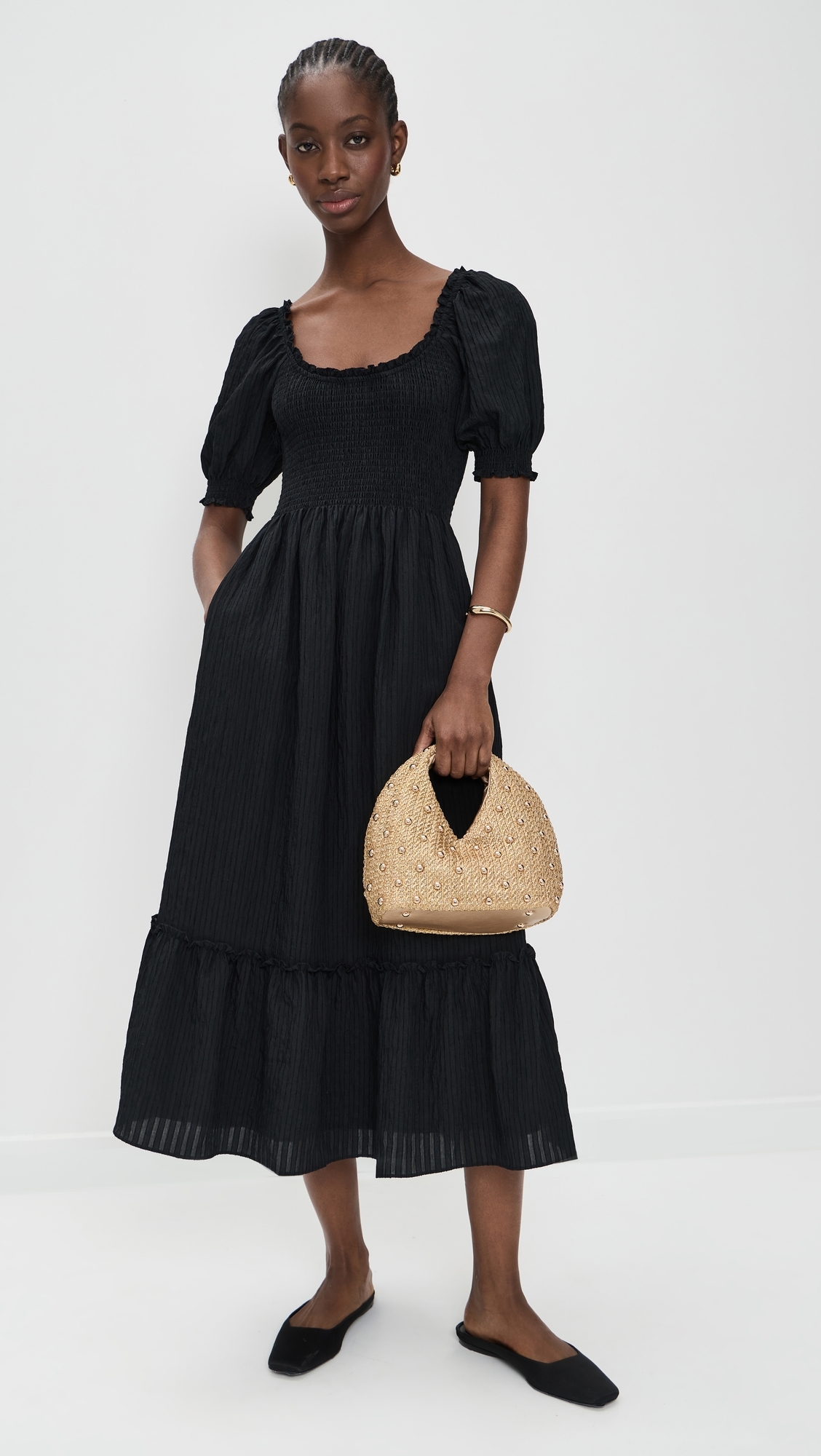 The Louisa Nap Dress Black