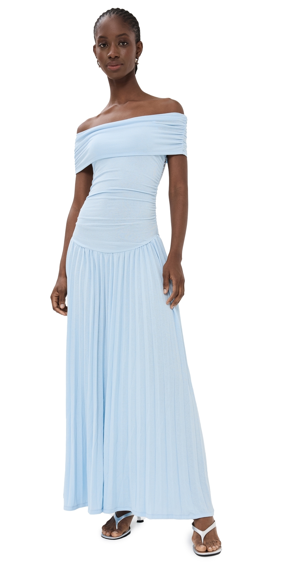 Field of Dreams Maxi Dress Soft Blue