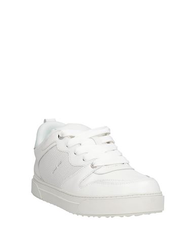 Man Sneakers White Size 10 Leather