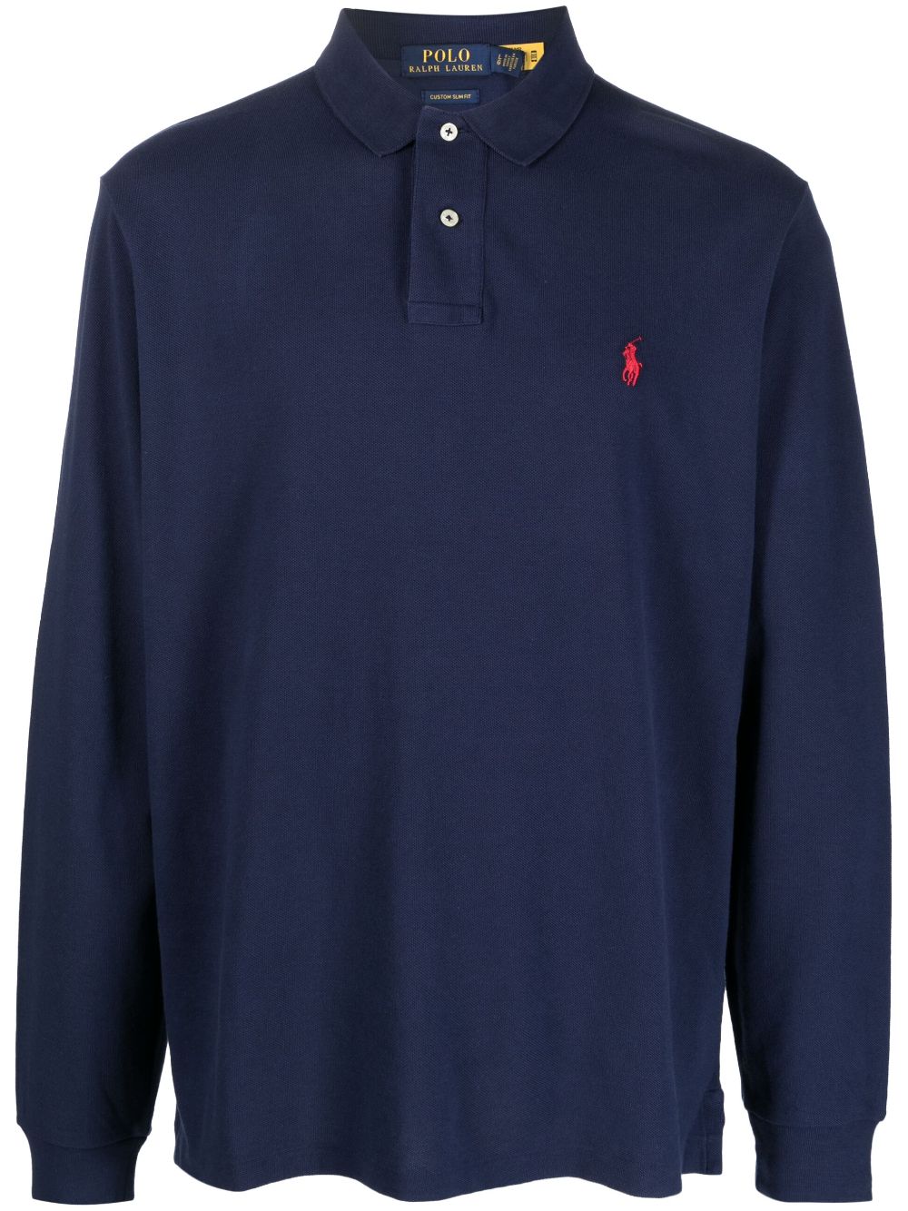 Embroidered logo polo shirt