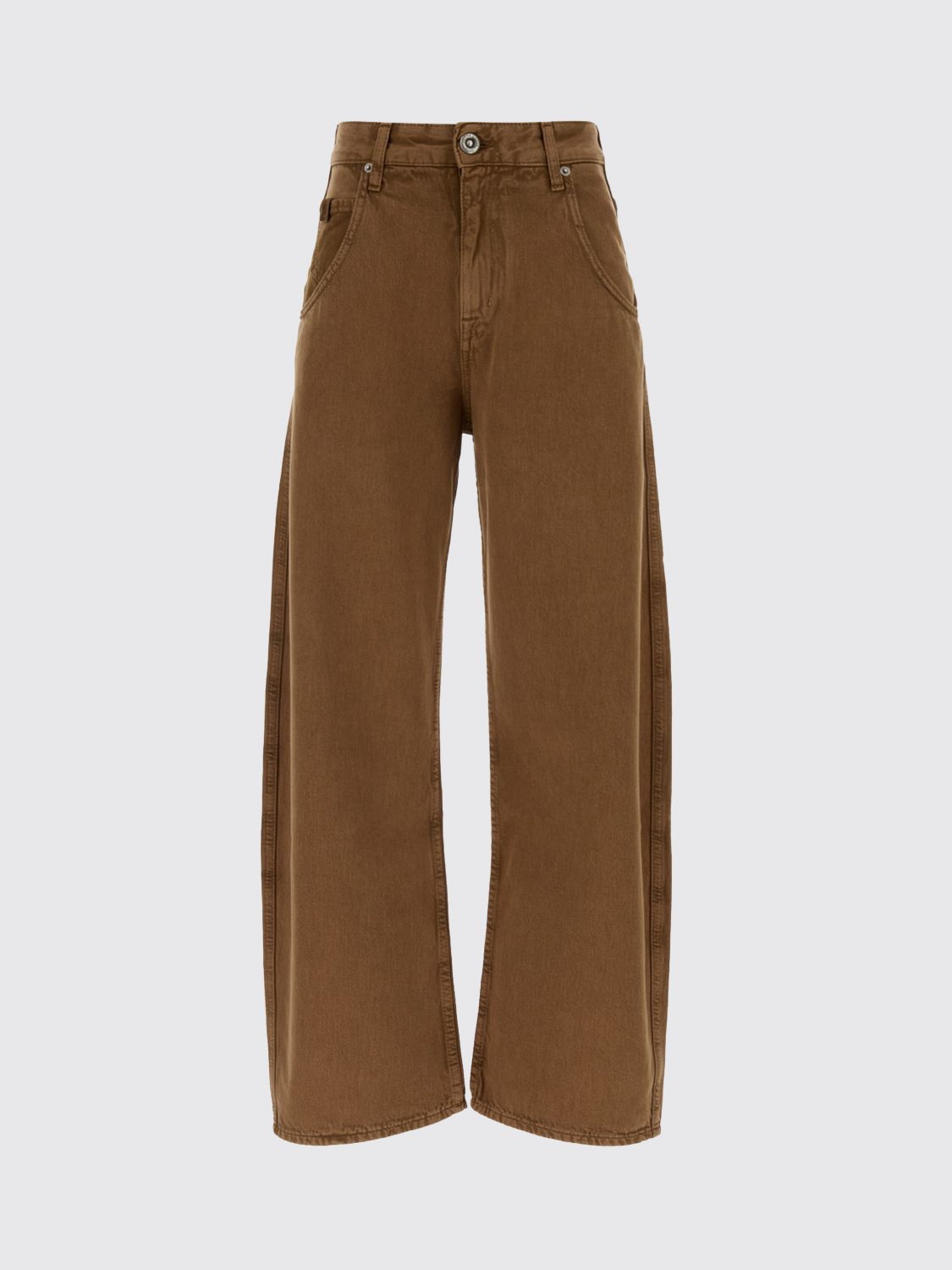 Jeans Woman color Brown