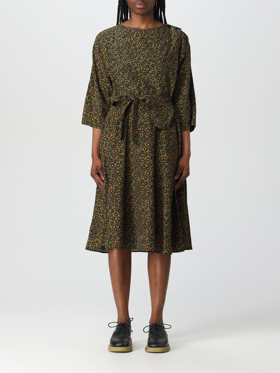 Dress Woman color Military