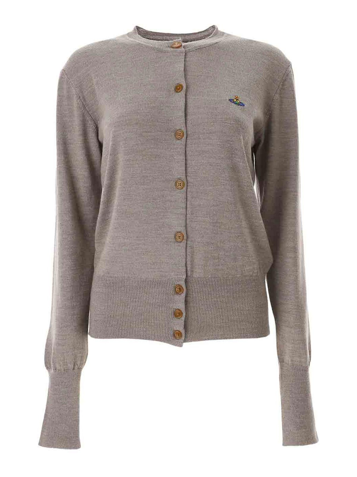 Bea Cardigan With Embroidered Logo