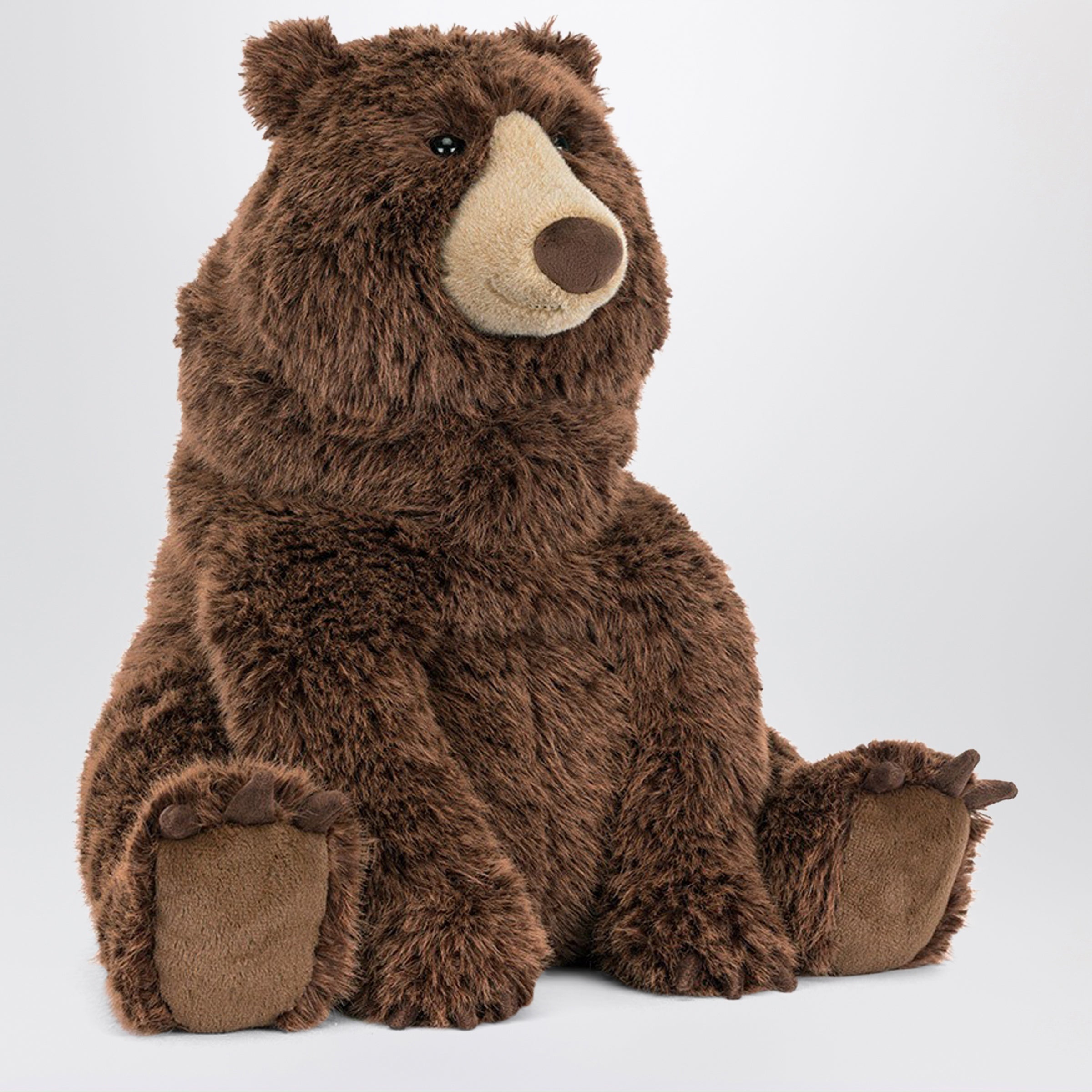 Brown Bizzlestomp Bear plush toy