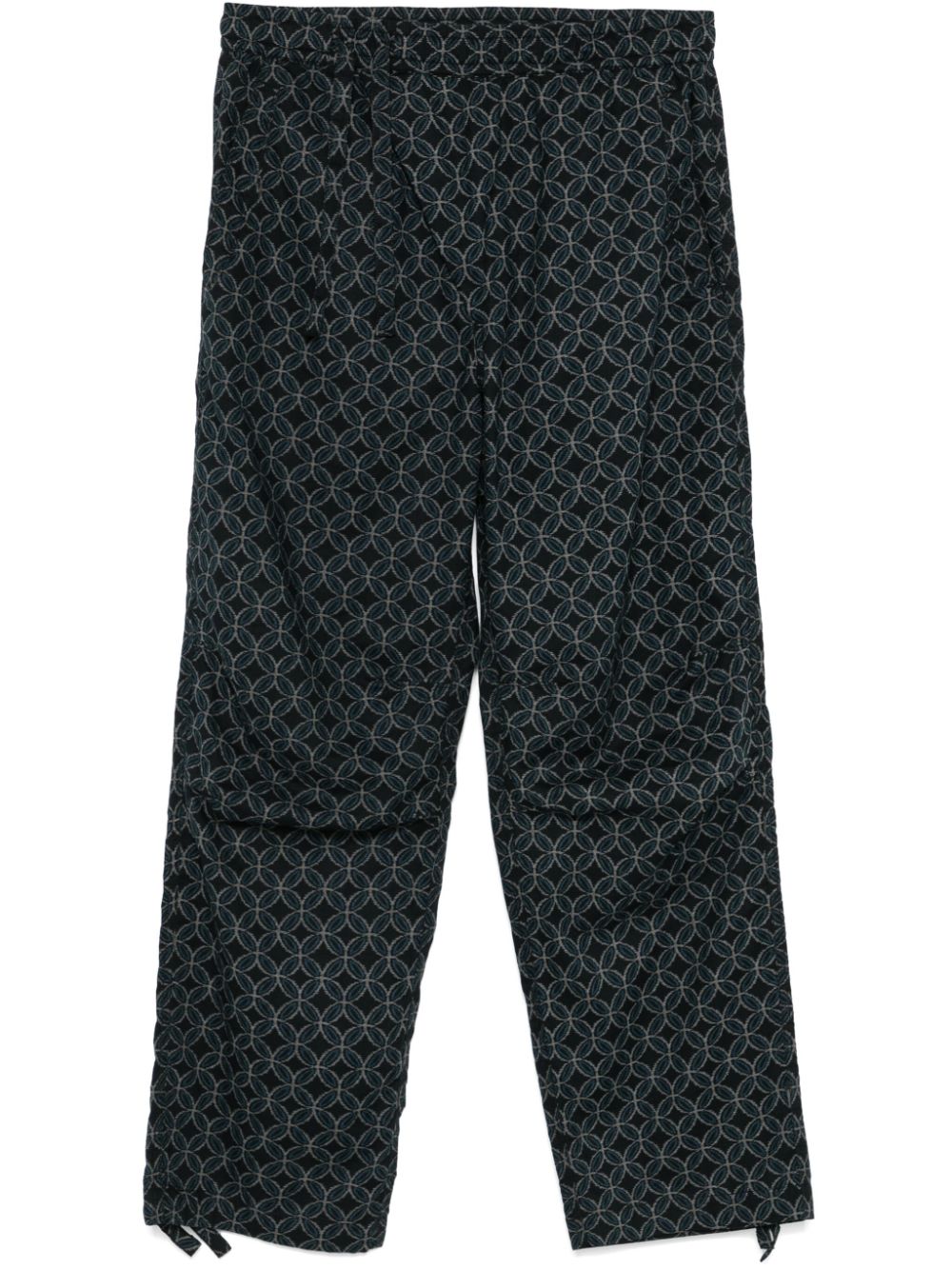 Wagara Asym trousers - Blue