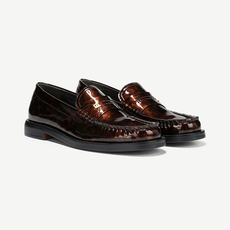 Yulisa Loafer Tortoise Patent Leather