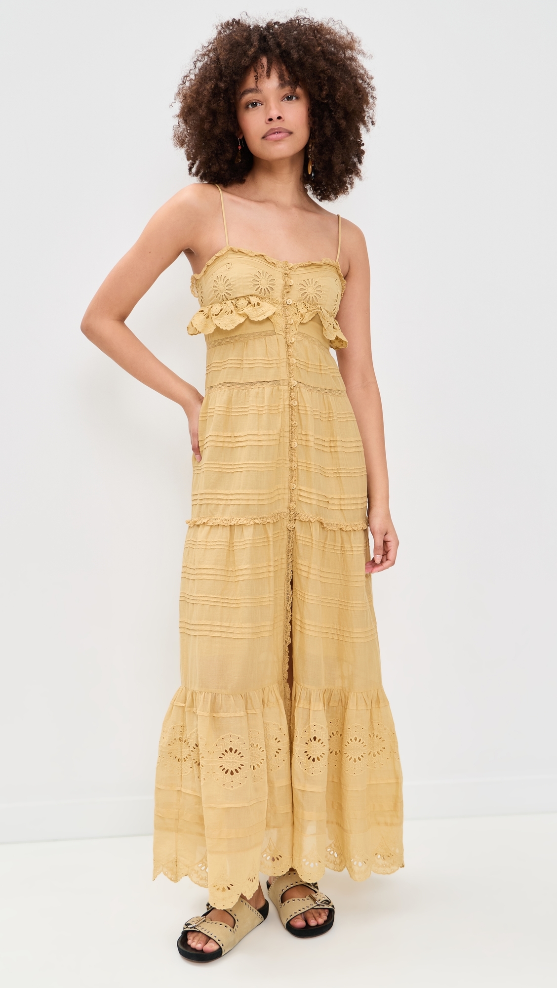 Paule Dress Light Ochre