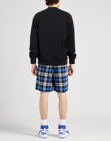 Man Sweatshirt Black Size L Cotton