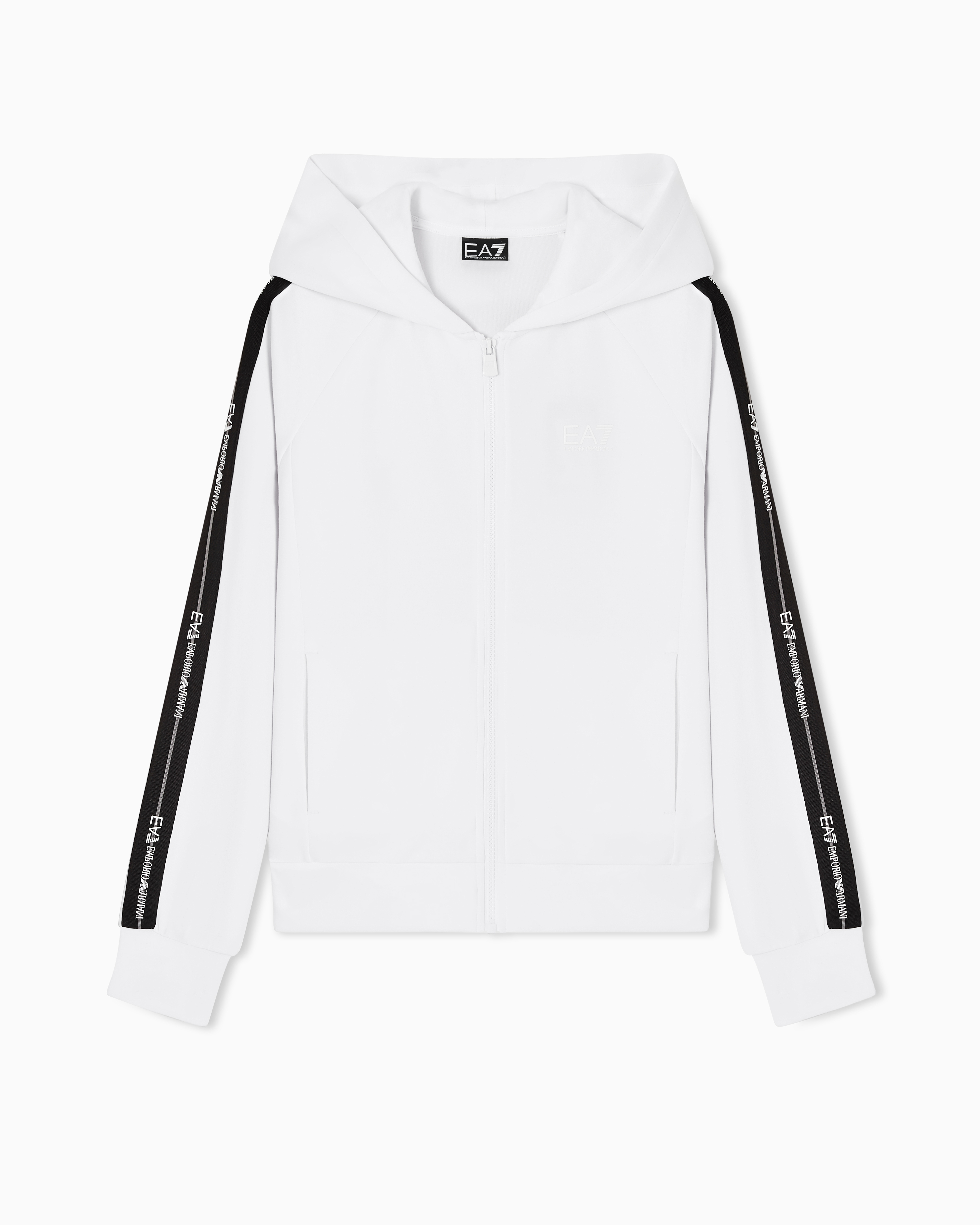 Logo Series cotton-jersey hooded sweatshirt