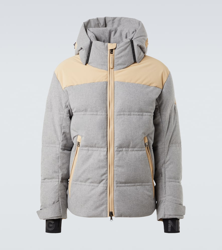 Wali hooded down ski jacket