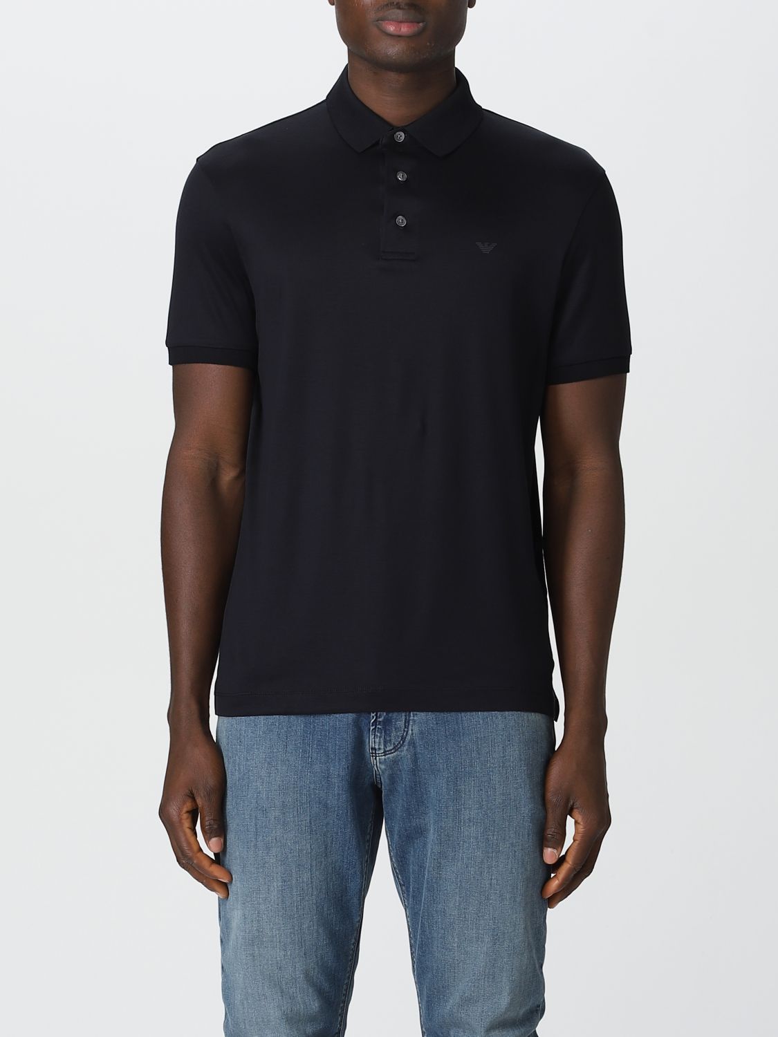 Polo Shirt Men color Blue