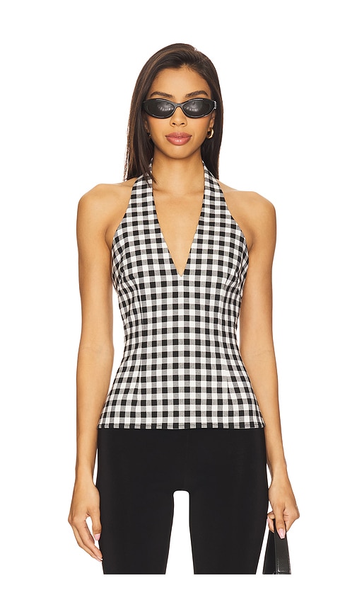 MAJORELLE Birdie Top in Black,White. -  XXS also in L, M, S