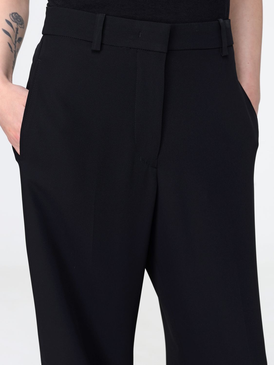 Pants Woman color Beige