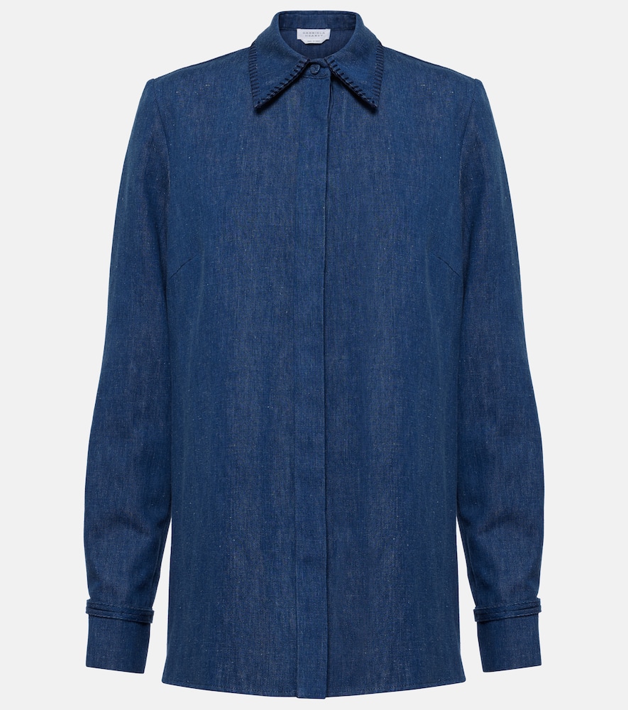 Cruz cotton and linen shirt