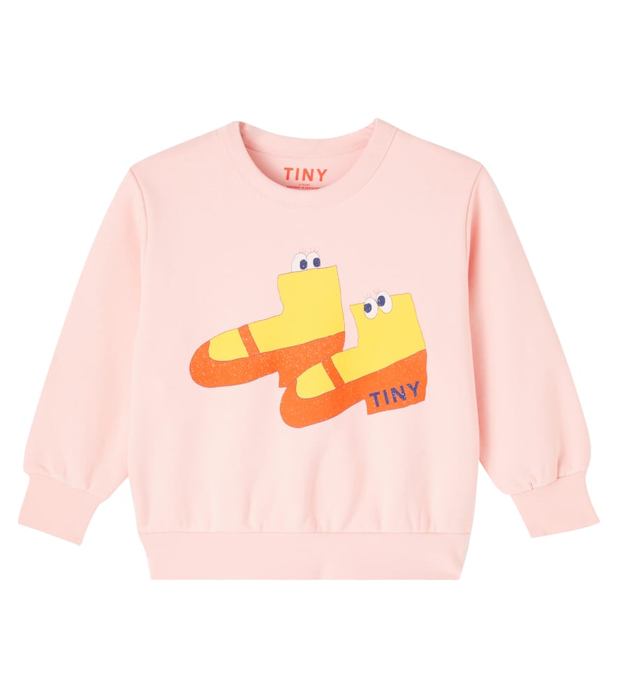 Walk printed cotton jersey sweatshirt