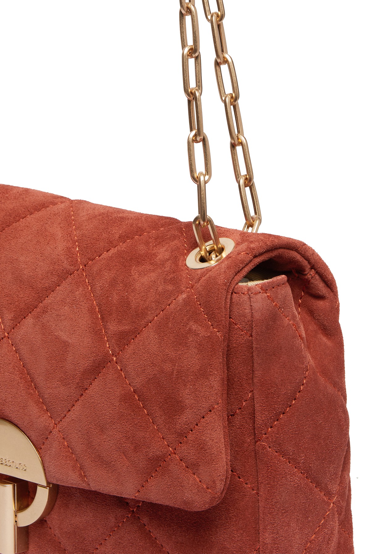 Moon suede bag