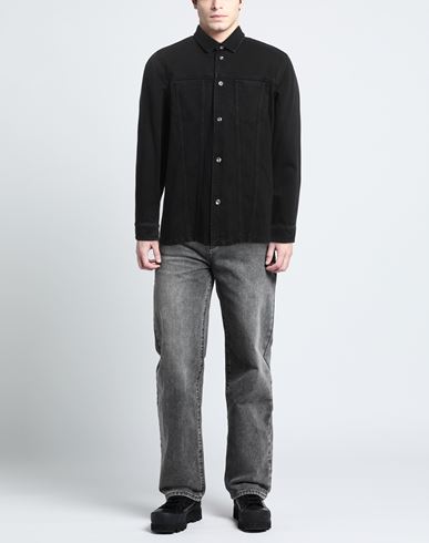 Man Denim outerwear Black
