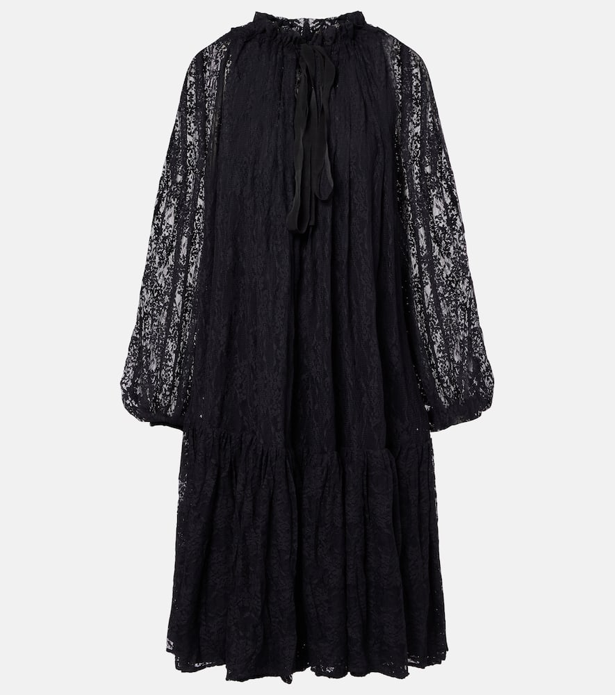 Lace midi dress