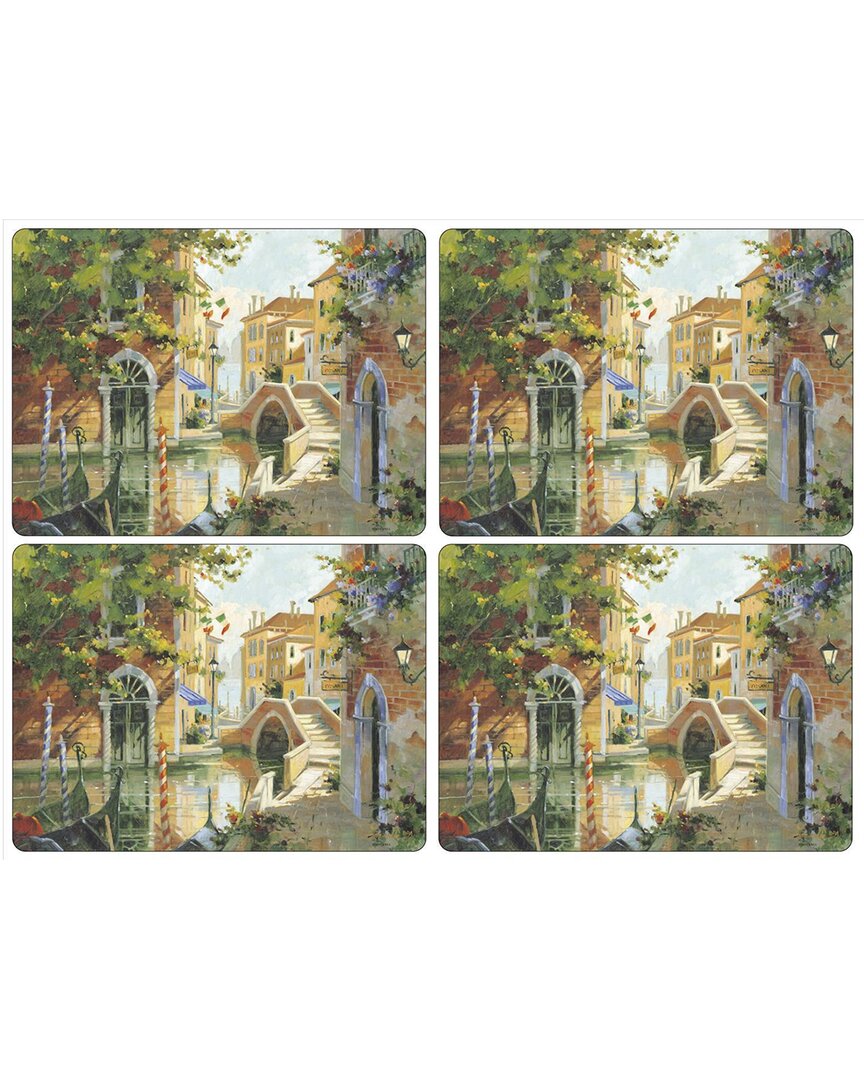 Pimpernel Set of 4 Venetian Scenes Placemats