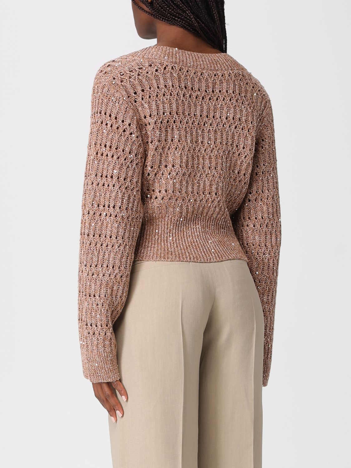 Sweater Woman color Burnt