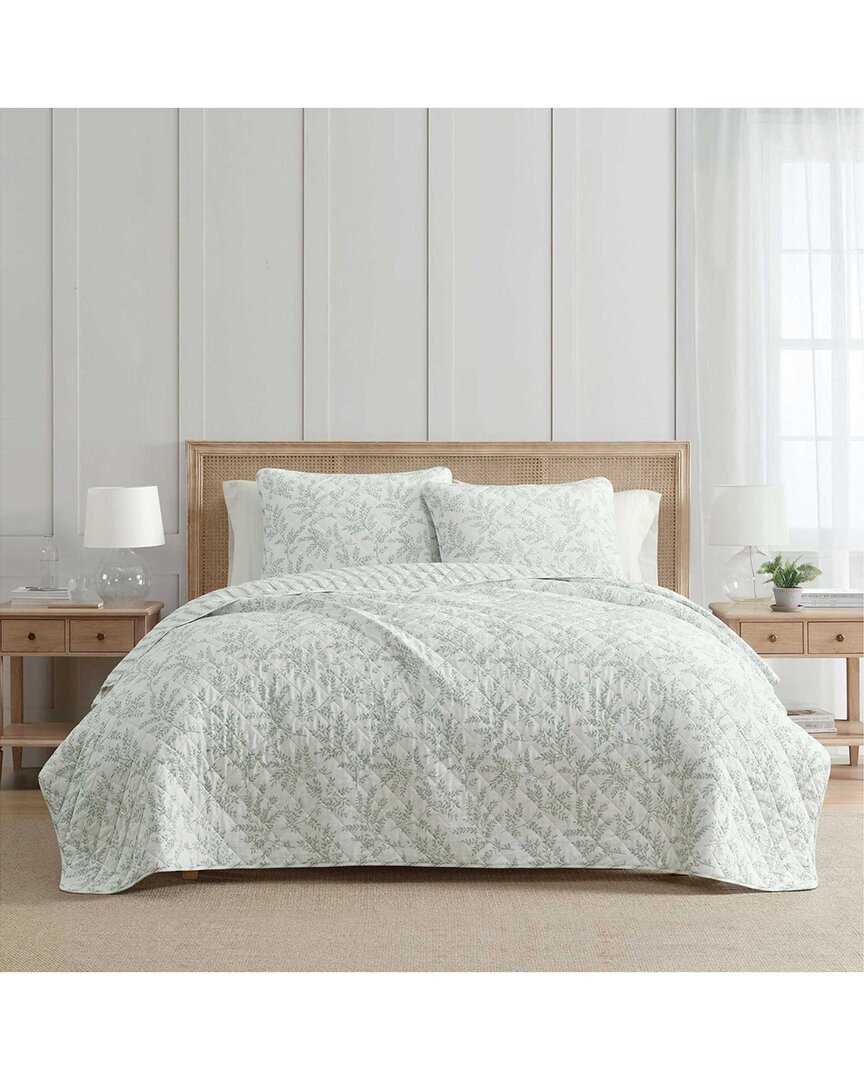 Murray Leaves Cotton Quilt Set