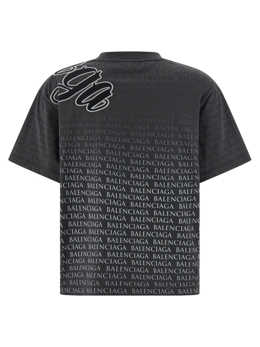 Balenciaga - script logo t shirt short sleeve