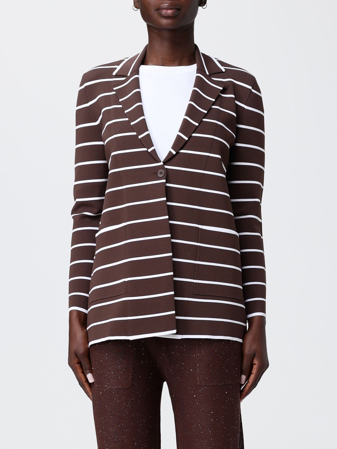 Sweater Woman color Coffee