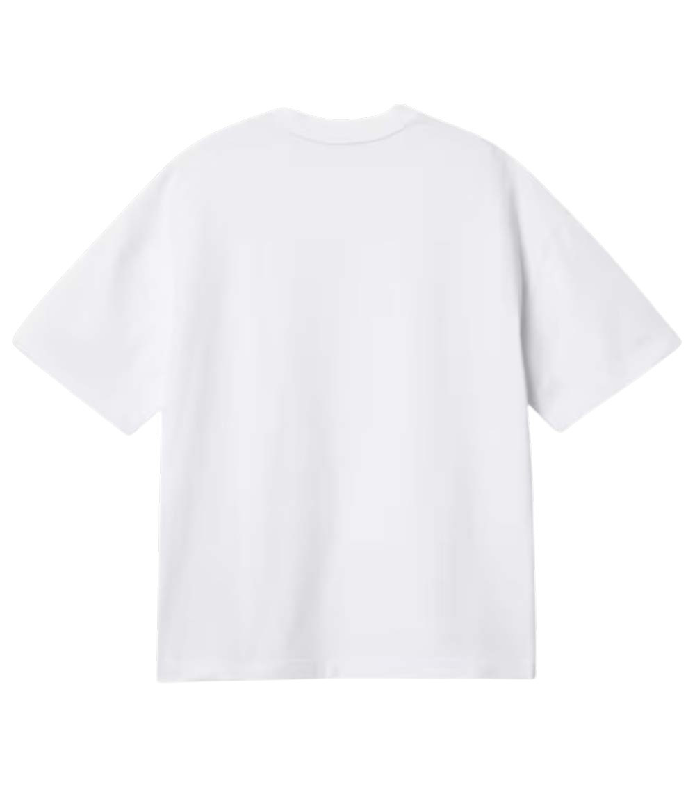 S/S Link Script T-Shirts White