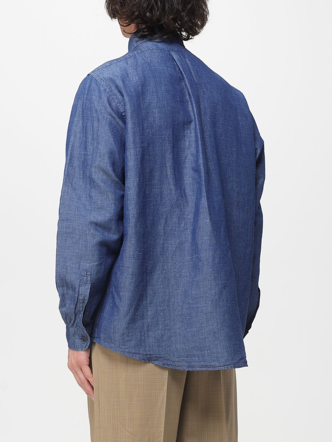 Shirt Men color Blue