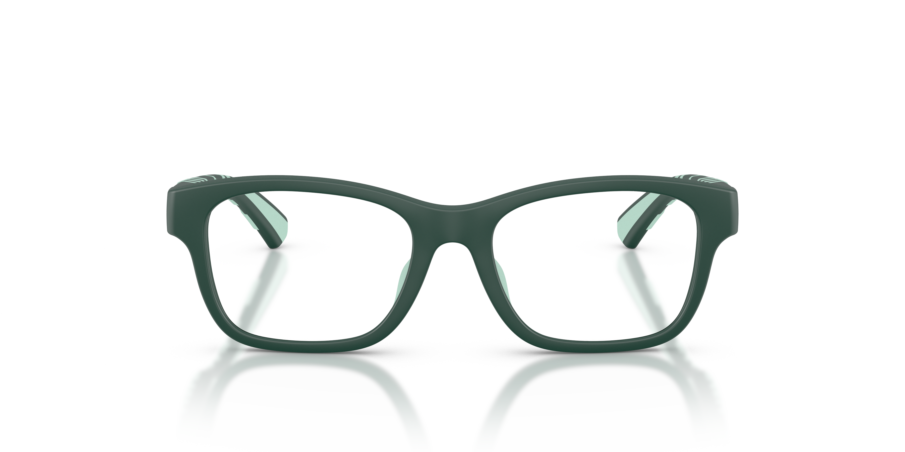 Burberry Kid Burberry JB2018U 4239 Optical frames Injected Green Transparent Squared Norma