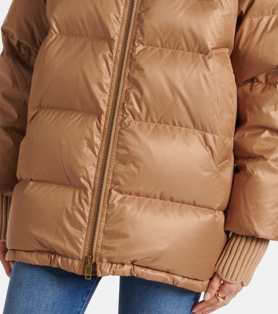 Chloé Oversized quilted down jacket