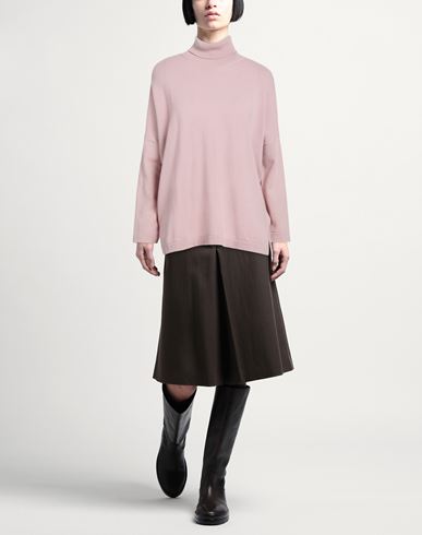 Woman Turtleneck Antique rose Size 2 Wool, Cashmere